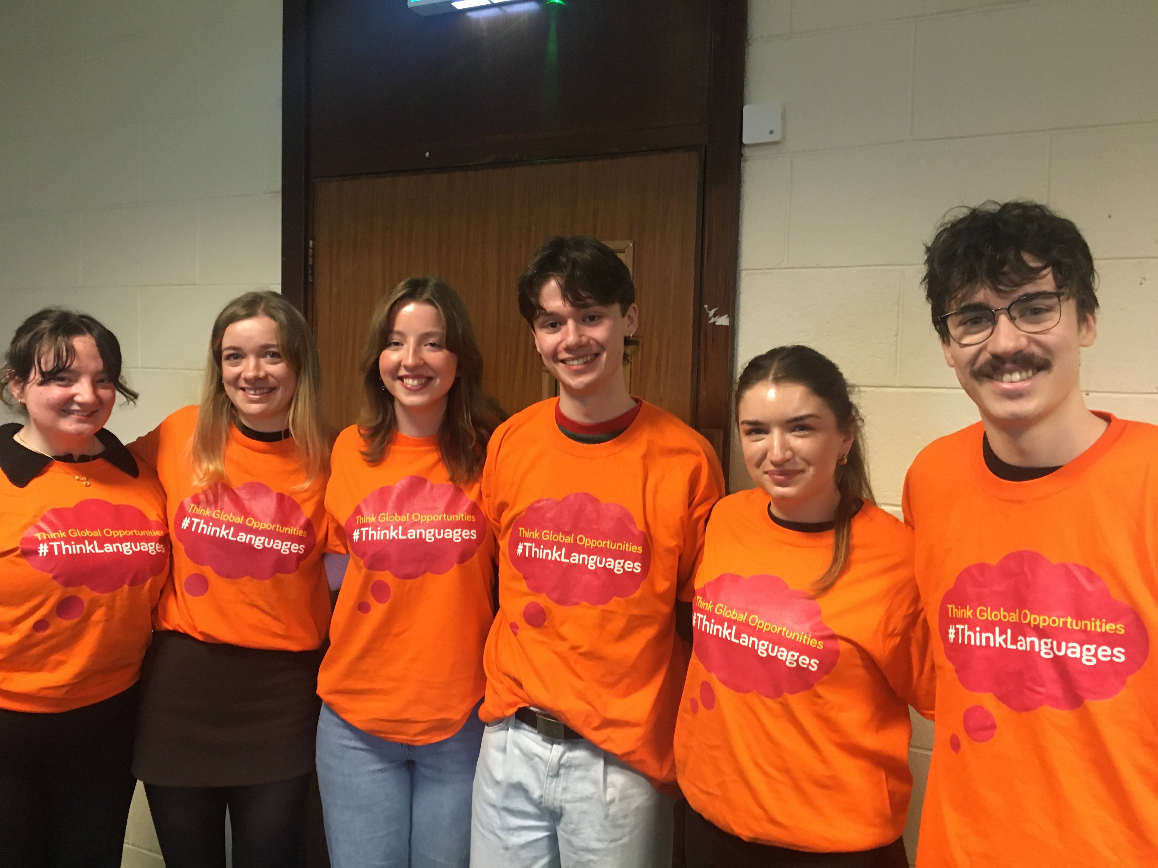 A photo of our Language ambassadors